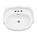 3-654WH Bathroom/Bathroom Sinks/Pedestal Sink Sets