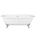 CTDR7H61-WH-PB Bathroom/Bathtubs & Showers/Freestanding Tubs