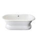 CTDR7H61B-WH Bathroom/Bathtubs & Showers/Freestanding Tubs