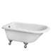 ATR7H53-WH-CP Bathroom/Bathtubs & Showers/Freestanding Tubs