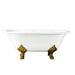 CTDRN61LP-WH-BQ Bathroom/Bathtubs & Showers/Freestanding Tubs