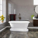 CTDRN61B-WH Bathroom/Bathtubs & Showers/Freestanding Tubs