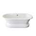 CTDRN61B-WH Bathroom/Bathtubs & Showers/Freestanding Tubs