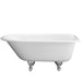 CTR7H67-WH-PB Bathroom/Bathtubs & Showers/Freestanding Tubs