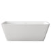 RTRECN59-WH Bathroom/Bathtubs & Showers/Freestanding Tubs