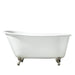 CTSN53-WH-WH Bathroom/Bathtubs & Showers/Freestanding Tubs