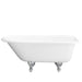 CTRN67-WH-PB Bathroom/Bathtubs & Showers/Freestanding Tubs