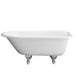 CTR7H58-WH-CP Bathroom/Bathtubs & Showers/Freestanding Tubs