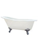 CTSN57I-WH-WH Bathroom/Bathtubs & Showers/Freestanding Tubs