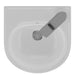 4-551WH Bathroom/Bathroom Sinks/Wall Mount Sinks