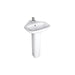C/3-1109WH Bathroom/Bathroom Sinks/Pedestal & Console Bases Only