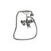 TKCTRN67-CP12 Bathroom/Bathtubs & Showers/Freestanding Tubs