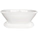 LAU7040ATO-WHI Bathroom/Bathtubs & Showers/Freestanding Tubs
