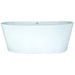 NEW6228HTO-WHI Bathroom/Bathtubs & Showers/Freestanding Tubs