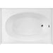 KON6015GTO-WHI-RH Bathroom/Bathtubs & Showers/Alcove Tubs