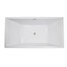 MIL6333HTO-WHI Bathroom/Bathtubs & Showers/Freestanding Tubs