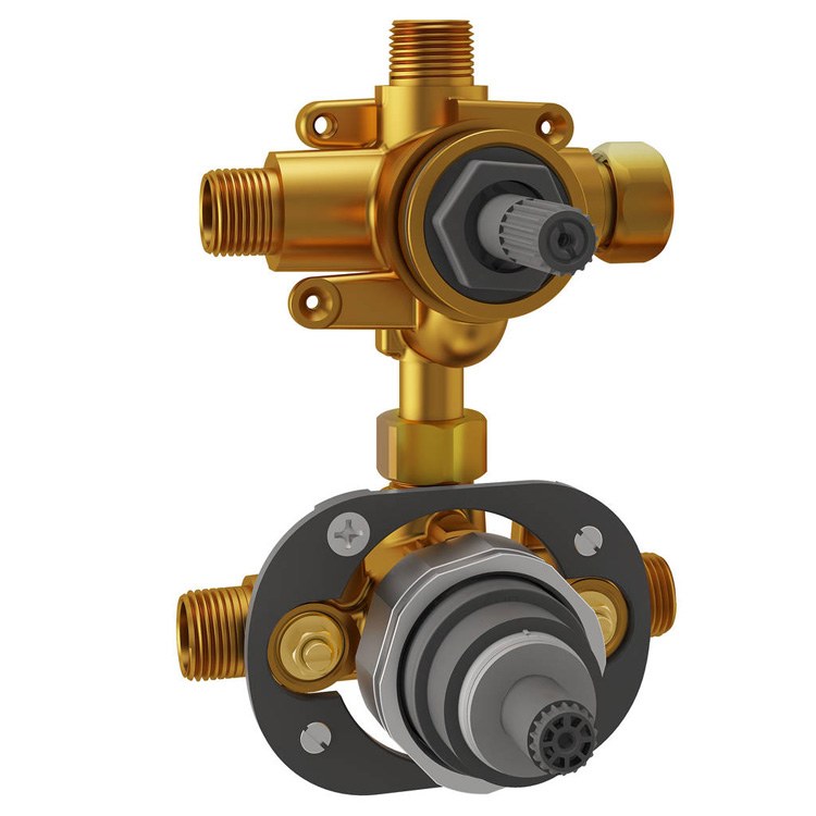 Flash Two-Way Integrated Shower Diverter Rough-In Valve with Pressure  Frank Webb Home