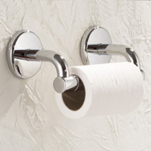 Toilet Paper Holder Hotelier 2 Post Spring Loaded Polished Chrome Bras