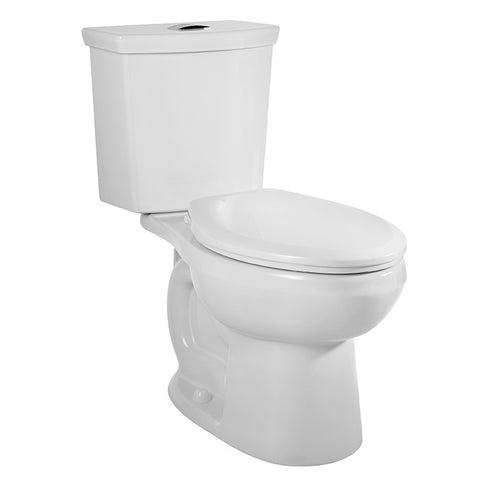 Vitreous China Siphon Flushing One Piece Toilet Bowl Easy Installation