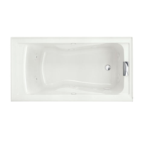 American Standard Evolution 2771VC.020 60 in. Whirlpool Bathtub, White