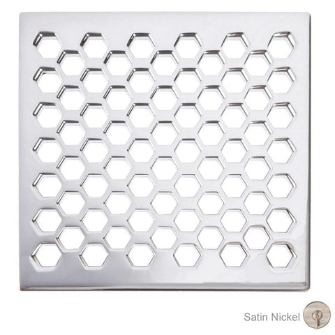 Tub/Shower Drain Covers in Brushed Nickel