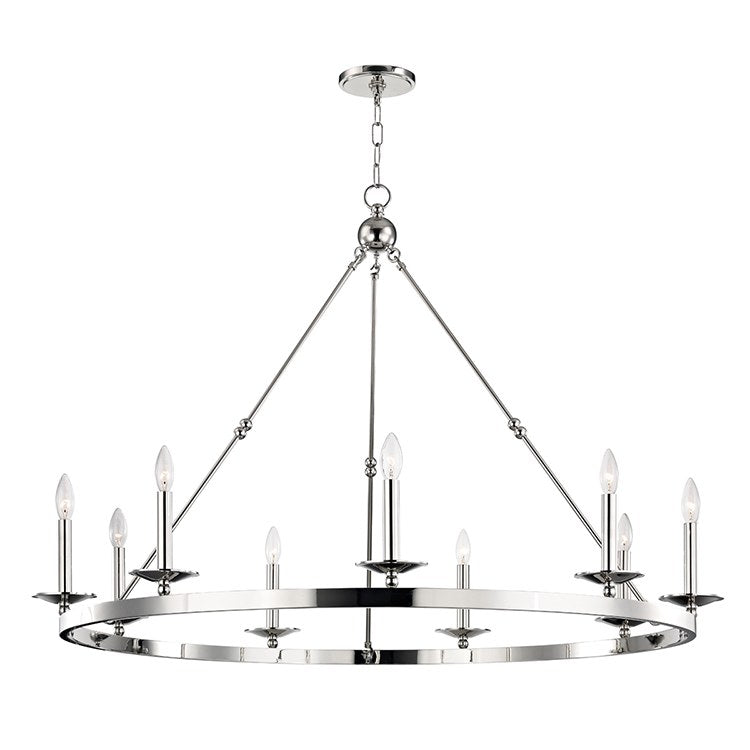 Hudson Valley 3209-PN - Allendale Chandelier | Frank Webb Home