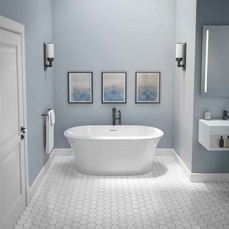 Fleurco BZMA5931-18 - OpusMadrigal Petite Freestanding Tub