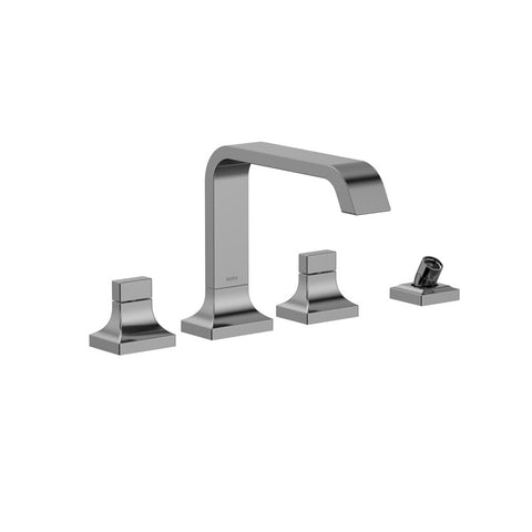 TBG08202U#CP Bathroom/Bathroom Tub & Shower Faucets/Roman Tub Faucets