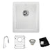 SWU1517WHFC Kitchen/Kitchen Sinks/Bar & Prep Sinks