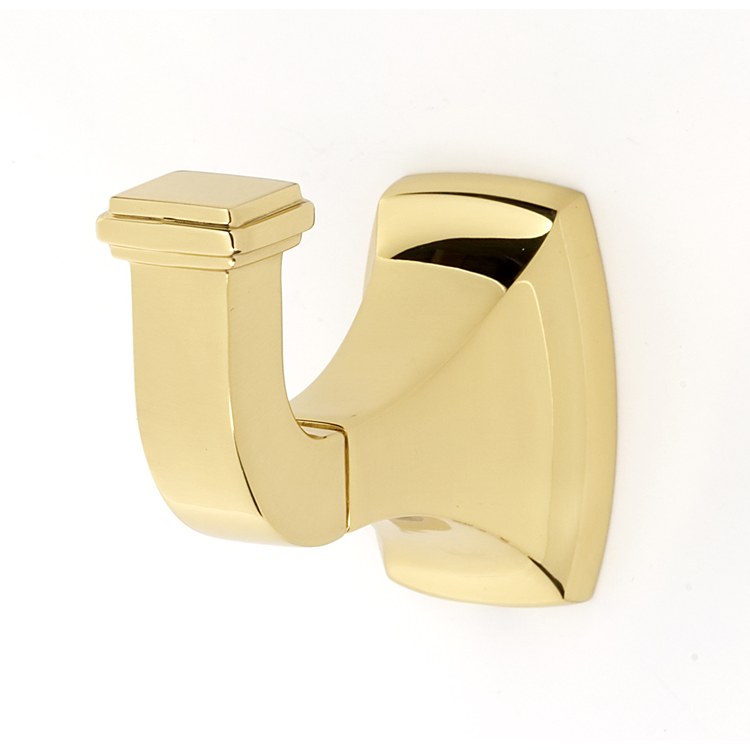 Alno A6584-BRZ: Cube Double Robe Hook - Bronze